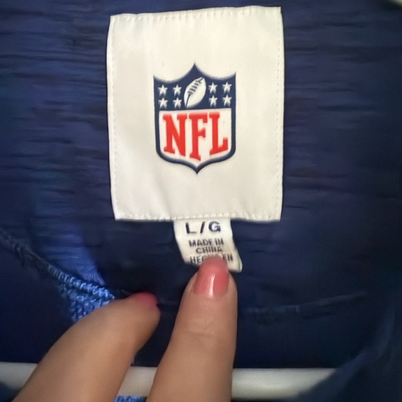 EUC NFL Blue Buffalo Bills Jacket With Fleece Lining - Picture 3 of 9